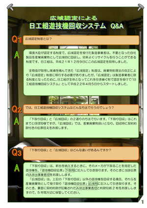 広域認定による日工組遊技機回収システム Q&A
